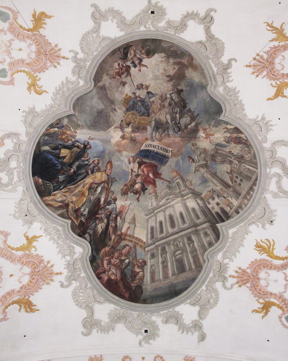 barockes Deckengemälde 