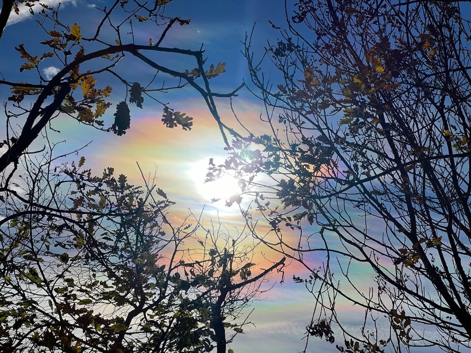 Bunte Wolke