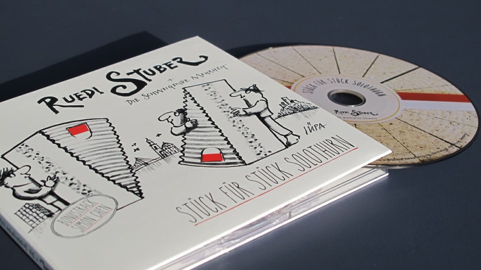 CD und Booklett von Ruedi Stuber