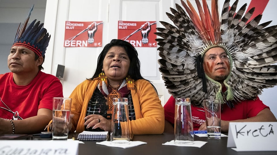 Indigene Delegation in Bern