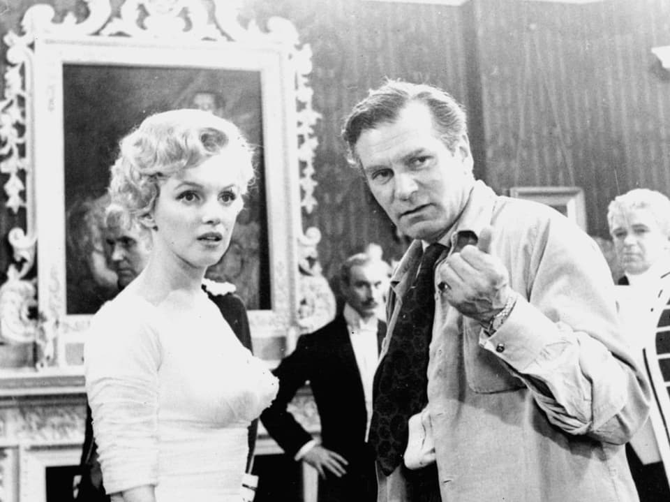 Marilyn Monroe am Set von «Der Prinz und die Tänzerin».