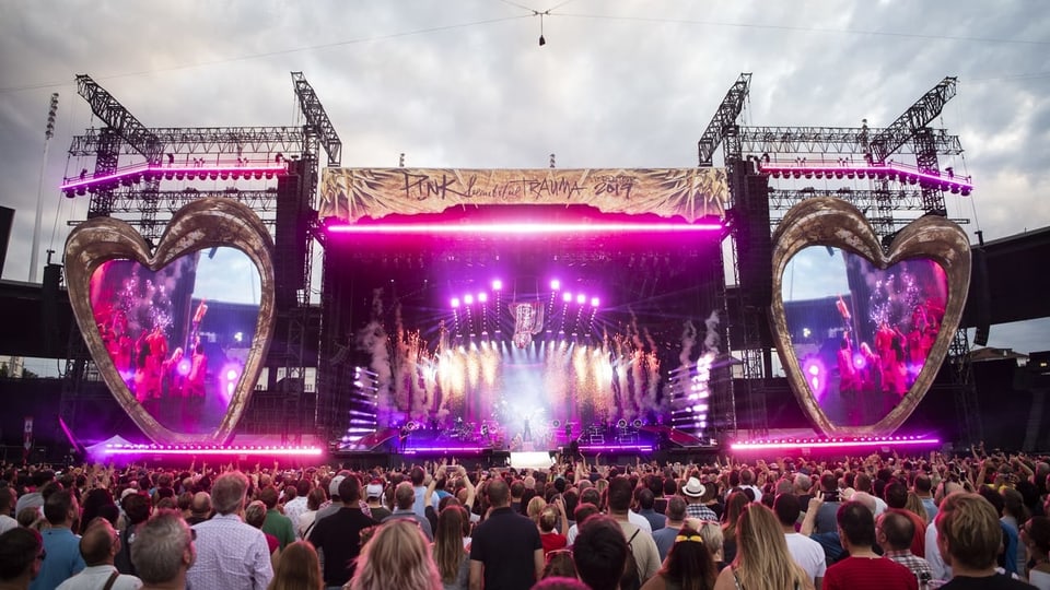 Konzertkritik - Pink in Zürich: Krönender Abschluss der Stadionkonzert 