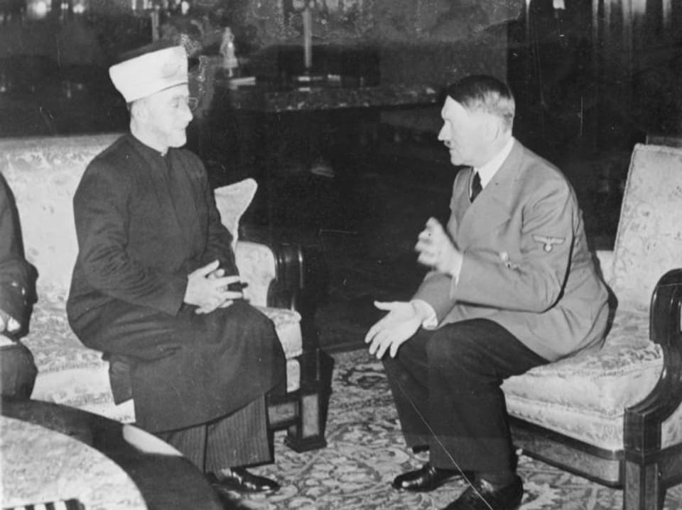 Der Grossmufti 1941 mit Adolf Hitler