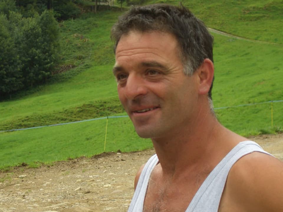 Ueli Biser ist der Besitzer der Alp Fischegg.