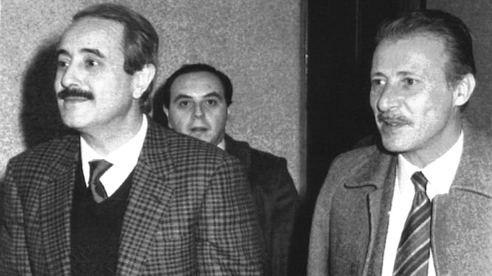 Die Mafia-Jäger der ersten Stunde: Giovanni Falcone e Paolo Borsellino.