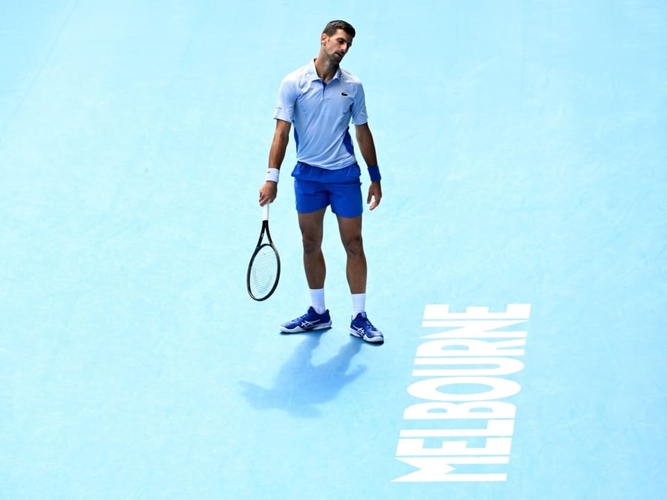 Titelverteidiger Novak Djokovic verabschiedet sich aus Melbourne.
