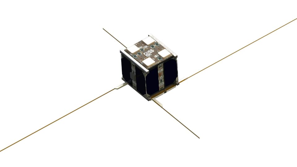 So könnte der «Cube-Sat» im All aussehen, an dem die ETH arbeitet. Sein Name: «1-Unit-Cube».