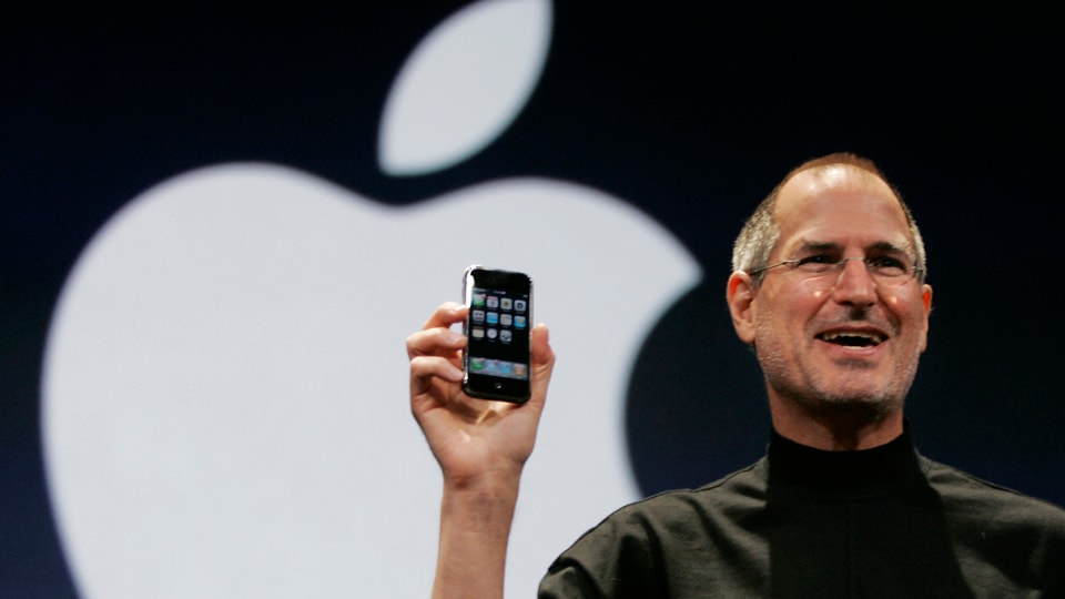  «Tagesschau» vom 9.1.2007: Steve Jobs präsentiert das iPhone 