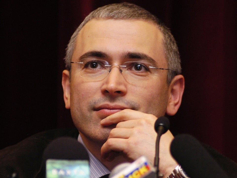 Portrait von Michail Chodorkowski.