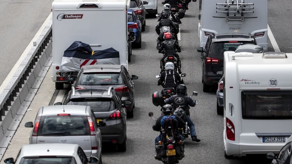 Staus und Wartezeit im Nord-Süd-Verkehr