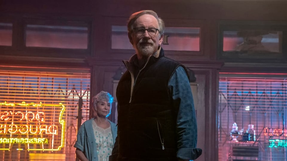 Steven Spielberg auf dem Set von «West Side Story».