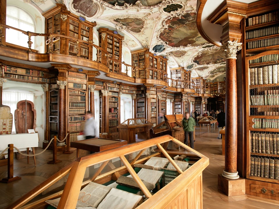 Stiftsbibliothek St.Gallen.