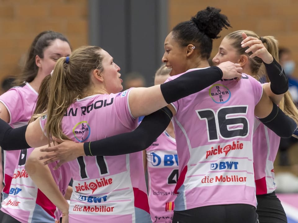 Will endlich einen Titel Das Team von Sm'Aesch-Pfeffingen.