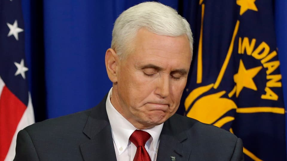 Gouverneur Mike Pence von Indiana.