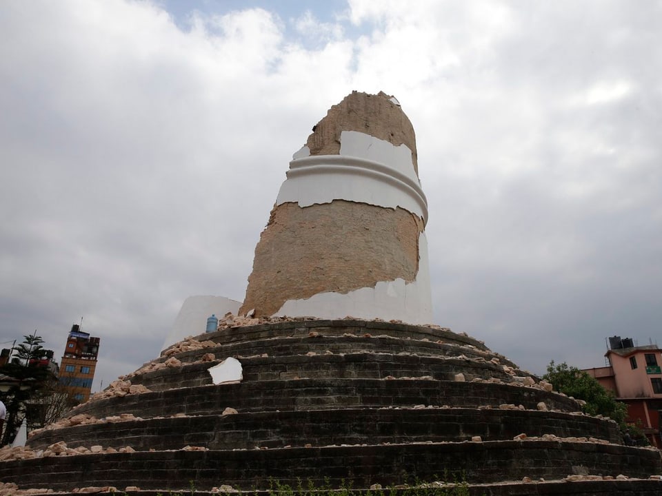 Überbleibsel des Dharahara