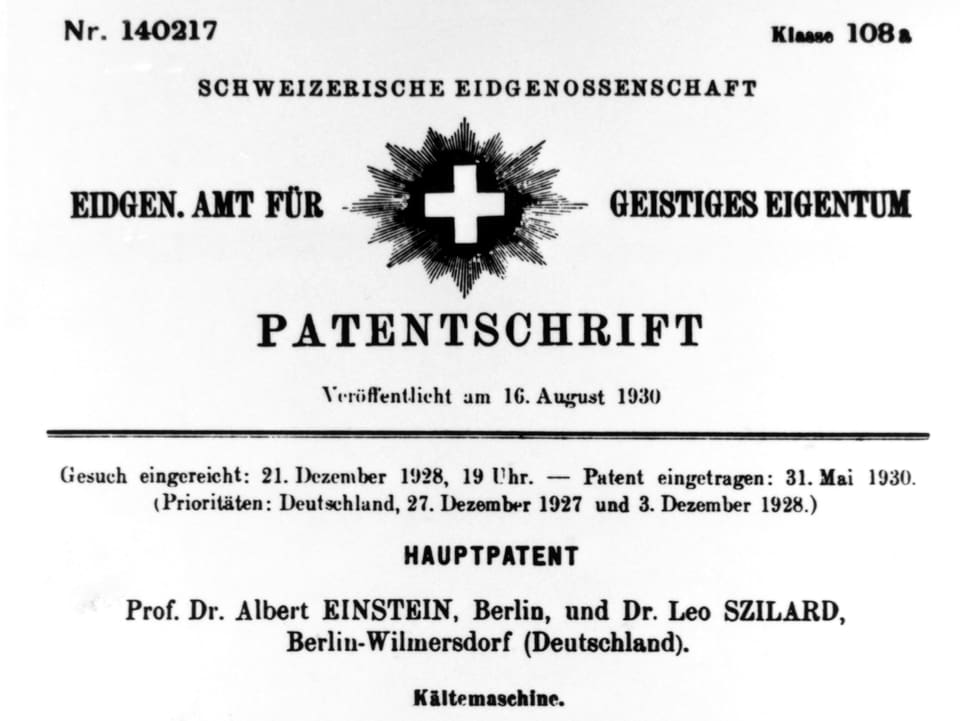Patentschrift veröffentlicht am 16. August 1930 