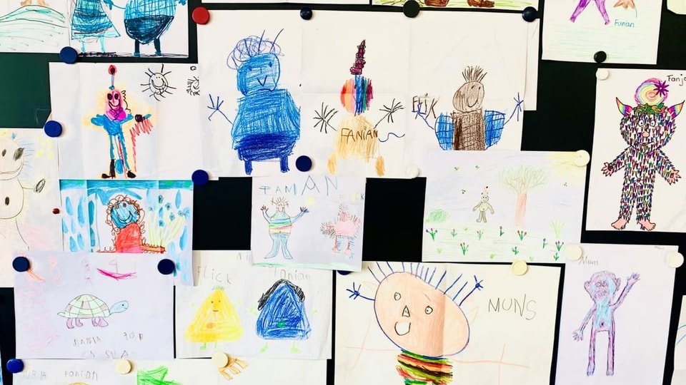 Zeichnungen von Kindern