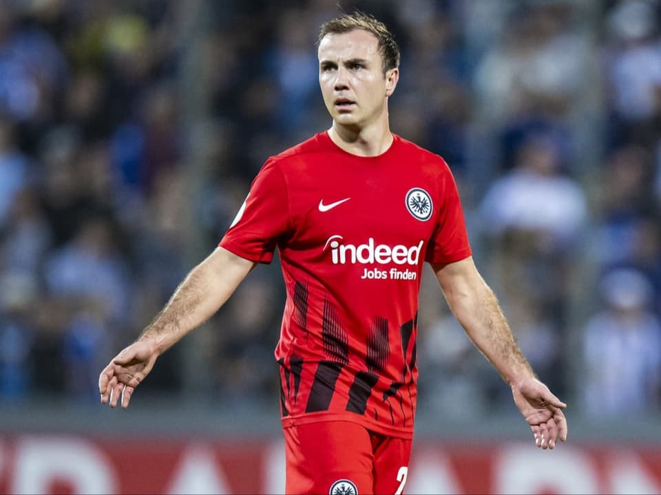 Mario Götze von Eintracht Frankfurt.