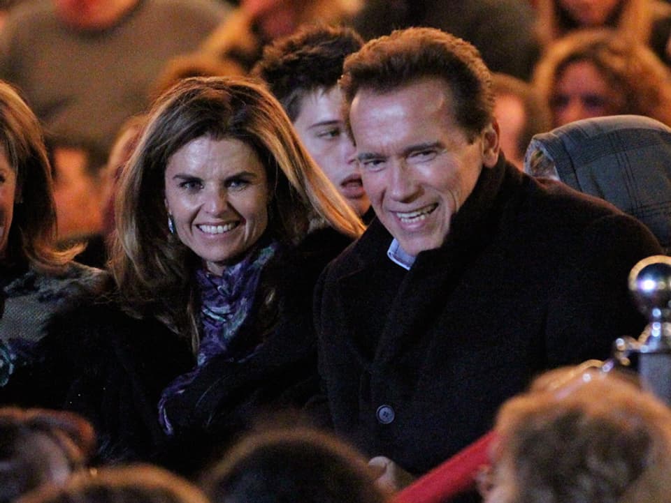 Arnold Schwarzenegger und Frau Maria Shriver 