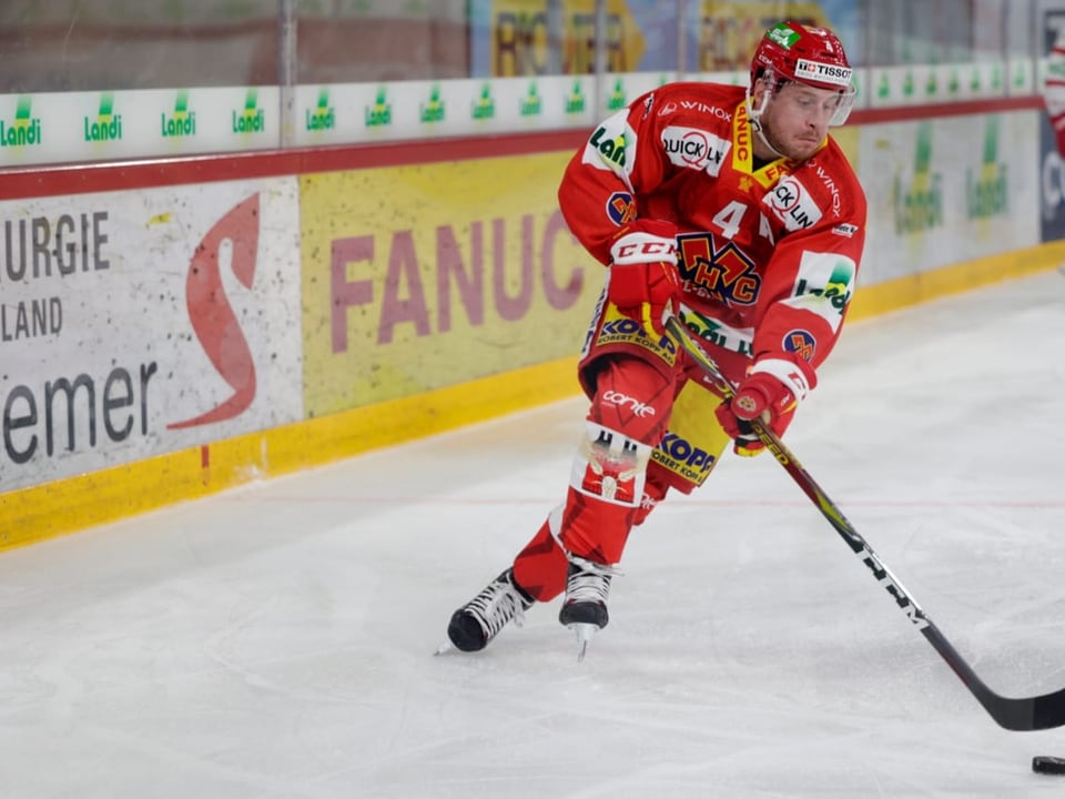 Verlässt den EHC Biel Kevin Fey.