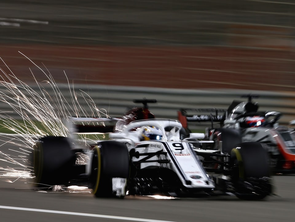 Marcus Ericsson während des GP Bahrain.