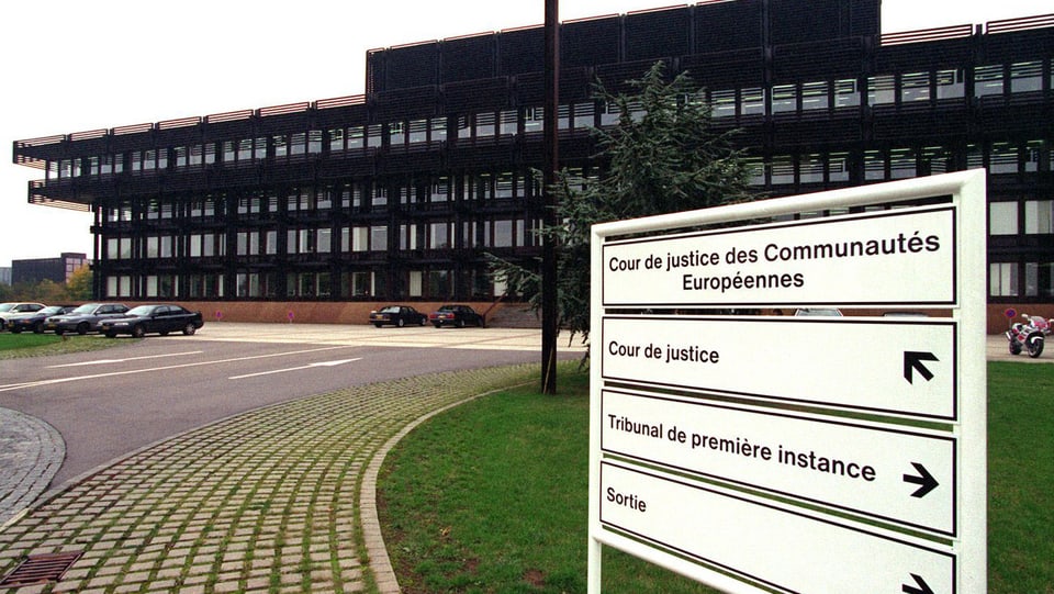 Der Europäische Gerichtshof (EuGH).