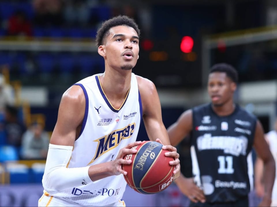 Begeistert bereits jetzt die Basketball-Fans Victor Wembanyama.