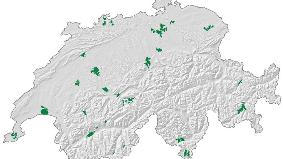 4G/LTE startet in 26 Orten der Schweiz. 20% der Bevölkerung mit 4G/LTE versorgt.