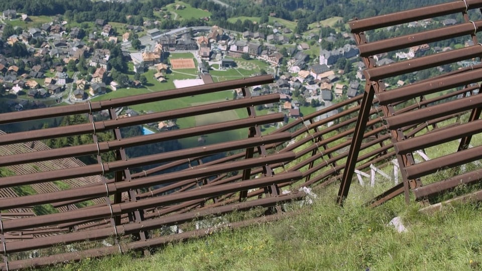 Lawinenverbauung auf dem Männlichen