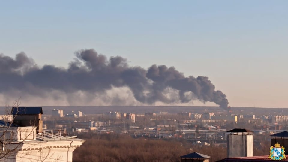 Ukrainische Drohnenangriffe auf russischem Territorium