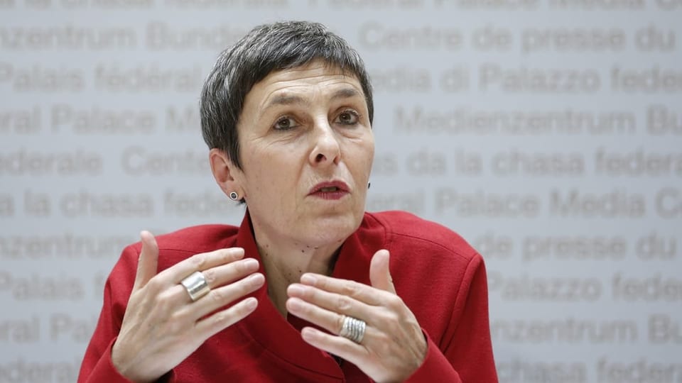 SP-Nationalrätin Barbara Gysi