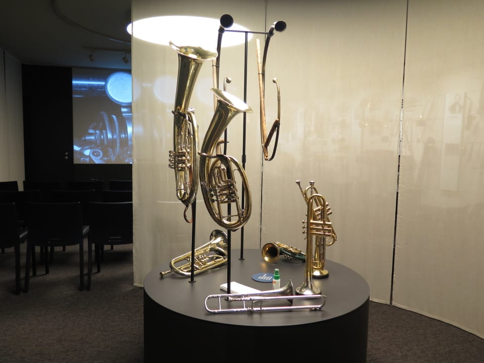 Blasinstrumente in der Klingenden Sammlung