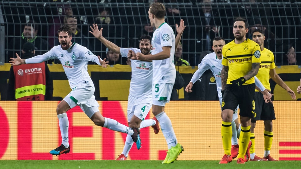 Werder besiegt Dortmund im Pokal (ARD, Autor: Holger Dahl)