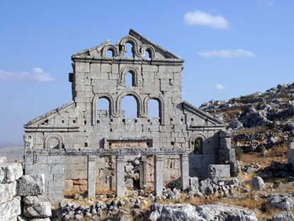 Baqirha ist eine antike Siedlung im Nordwesten Syriens im Gebiet der «Tote Städte»