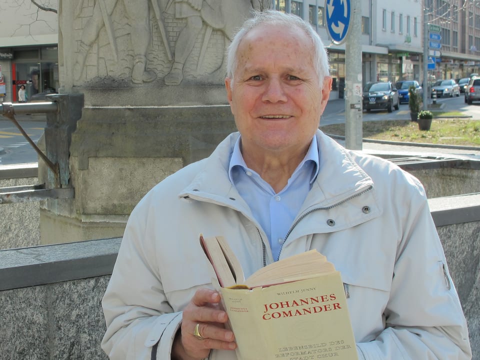 Fritz Peer mit Comander-Biografie