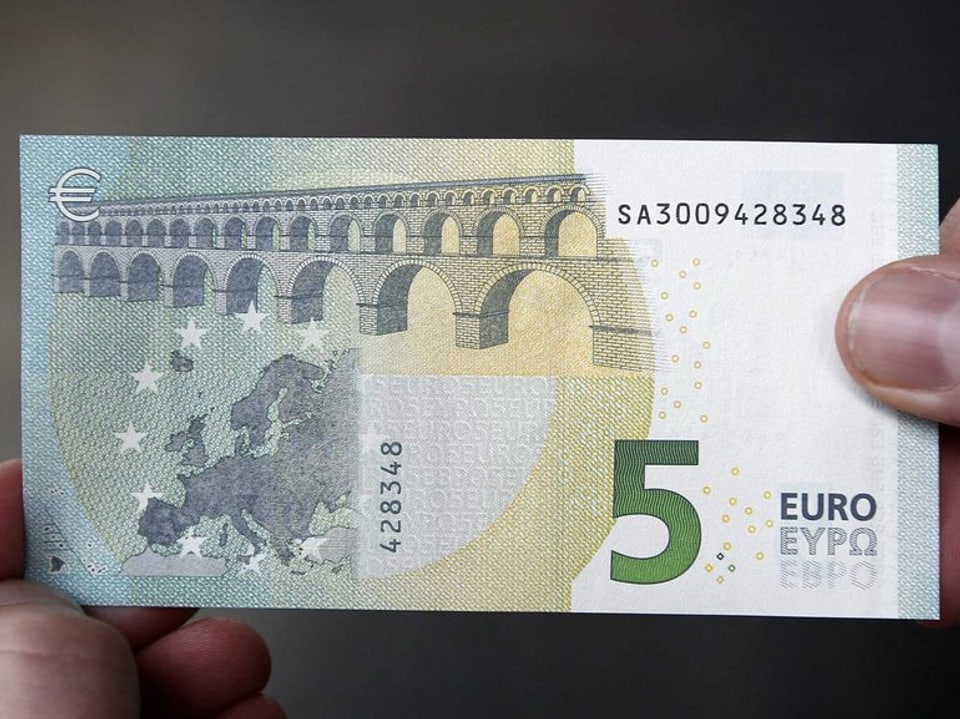 Die 5-Euro-Note.
