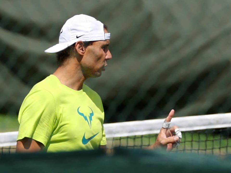 «Nein, noch nicht» Rafael Nadal.
