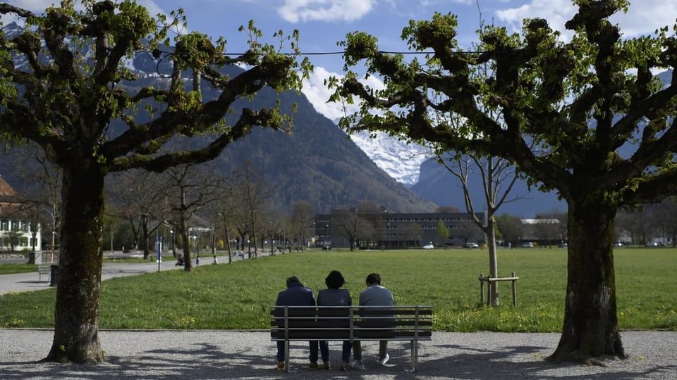 Berge in Interlaken