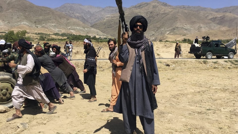 Taliban auf Streife im Nordosten des Landes.