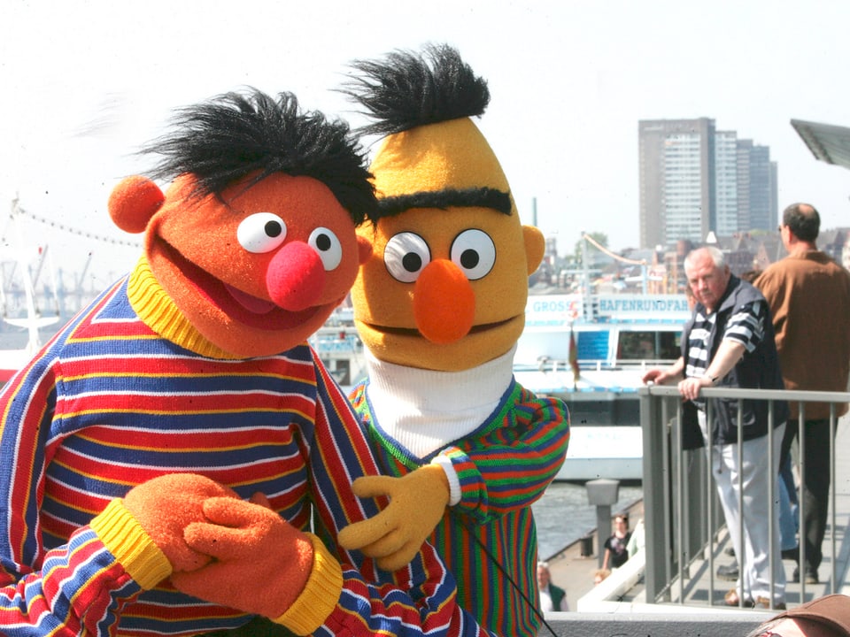 2011 folgte ein offizielles Dementi: Nein, Ernie und Bert sind kein Paar. 