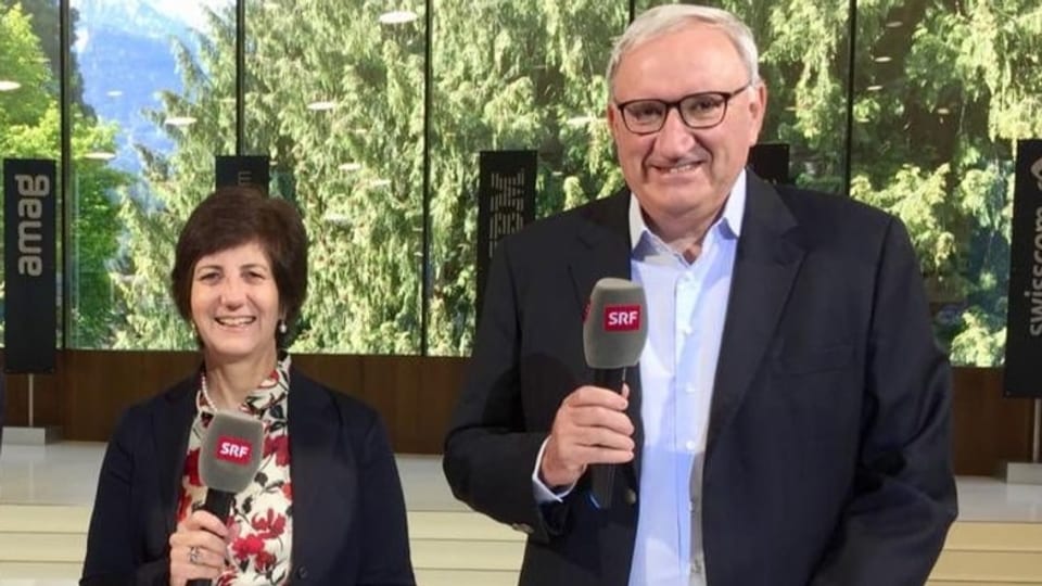 Martine und Jean-Paul Clozel am SEF 2019