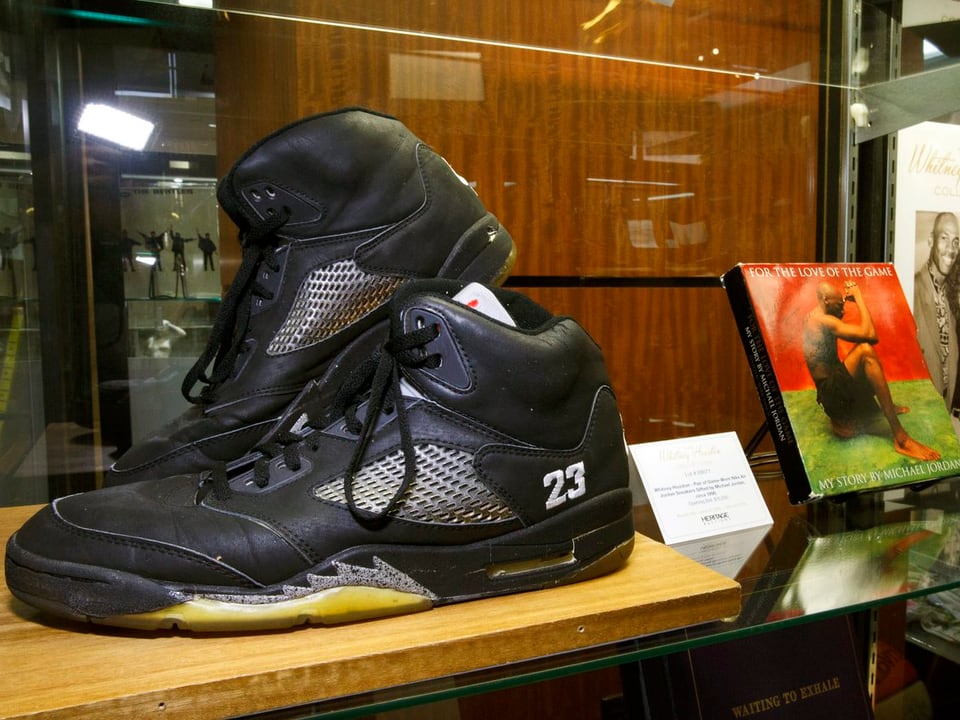 Ein Paar Air-Jordans von Michael Jordan