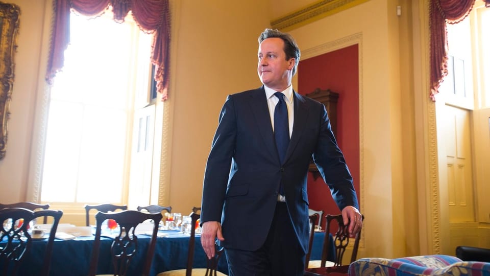 Premierminister David Cameron bei einem Besuch in Washington D.C.
