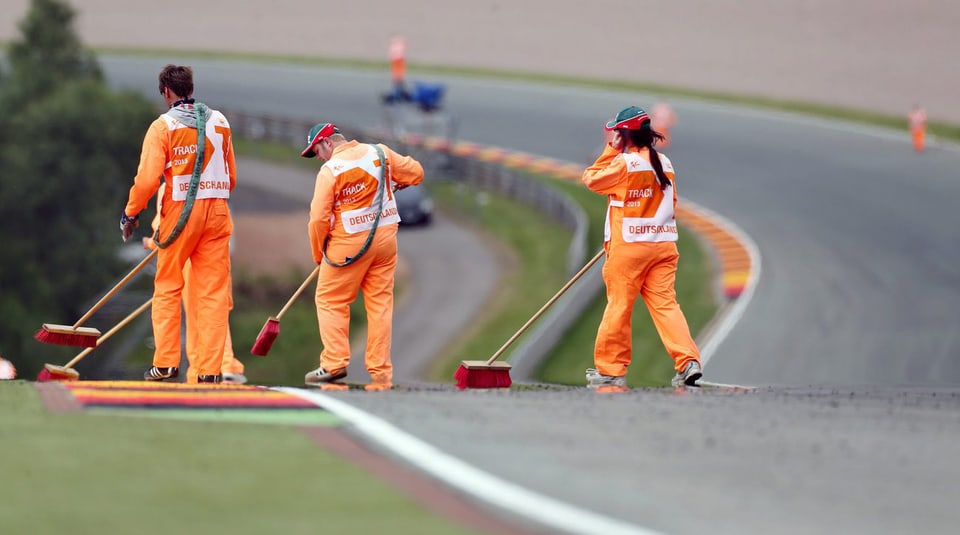Der Sachsenring hat es in sich. 