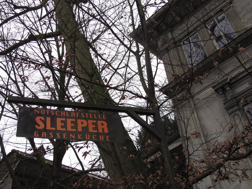 Der Sleeper in Bern ist in einer alten Jugenstilvilla eingemietet.