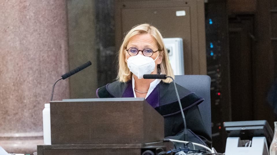 Richterin Claudia Moravec-Loidolt vor Prozessbeginn in Wien. Richterin Claudia Moravec-Loidolt vor Prozessbeginn in Wien.