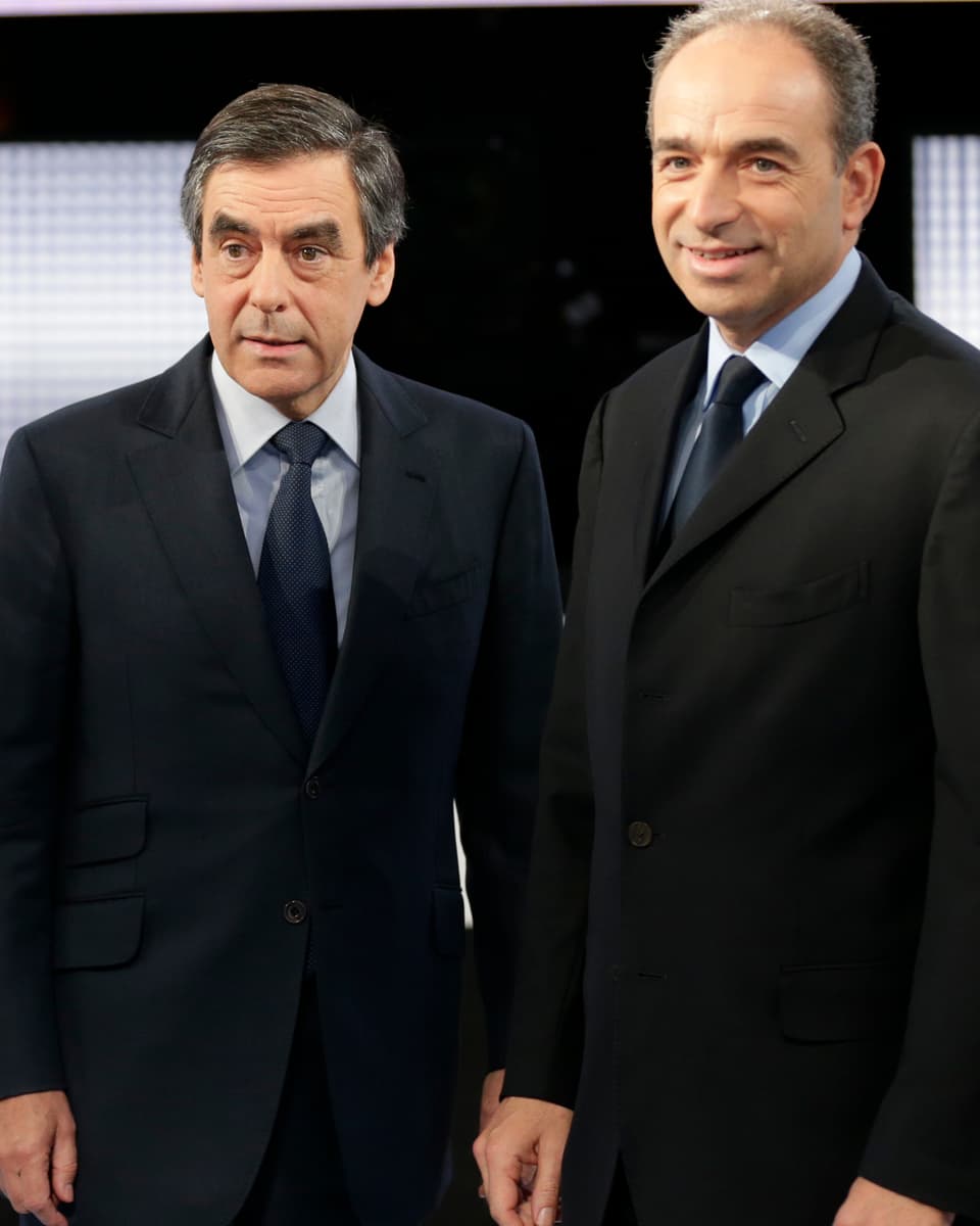 François Fillon (links) und Jean-François Copé.