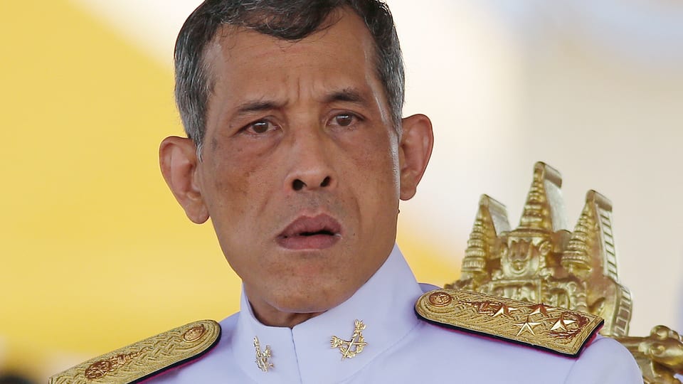 Thailändischer Prinz in Uniform. 