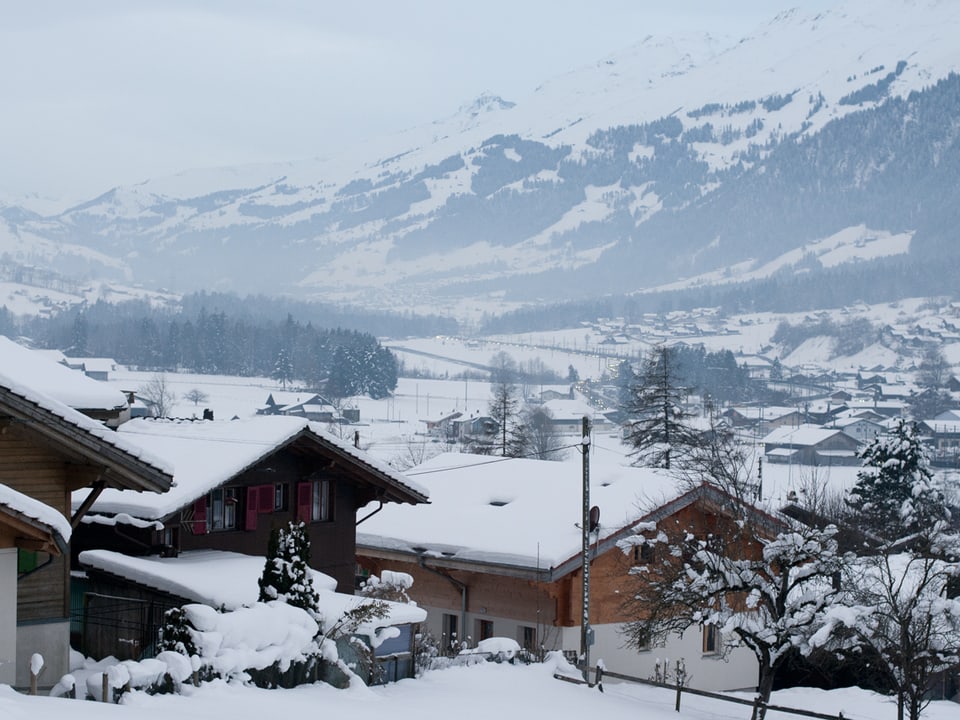 Romantisch ist diese Umgebung allemal: das Kandertal im Berner Oberland.