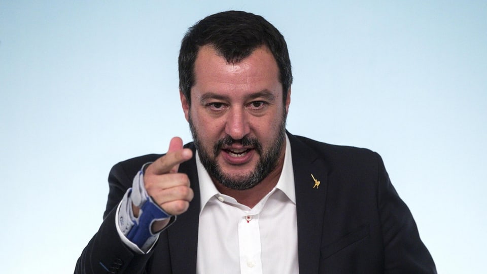 Matteo Salvini in Rom, 24.10.2018